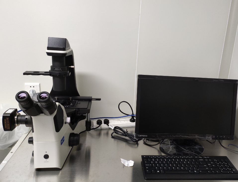 倒置显微镜NIB610应用于华南理工大学医学院