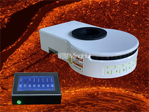 正置电动八孔LED荧光附件FL8-BGU-DMH助力获取更清晰、准确的荧光图像