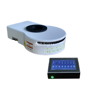 正置电动八孔LED荧光附件FL8-BGU-DMH助力获取更清晰、准确的荧光图像