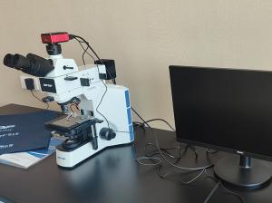 金相显微镜应用于观察电子连接线 -压缩